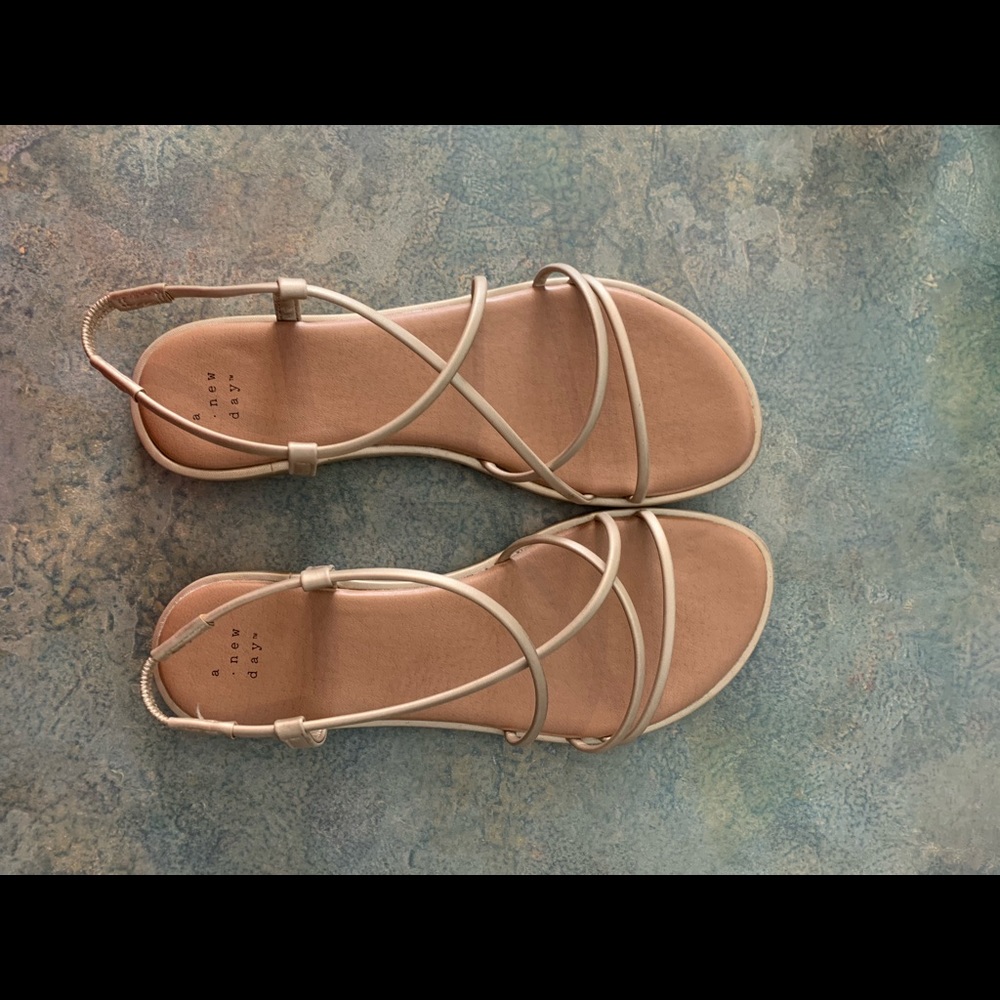 Gold Sandals
